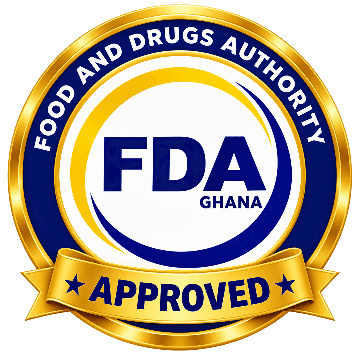Ghana Food and Drugs Authority approved